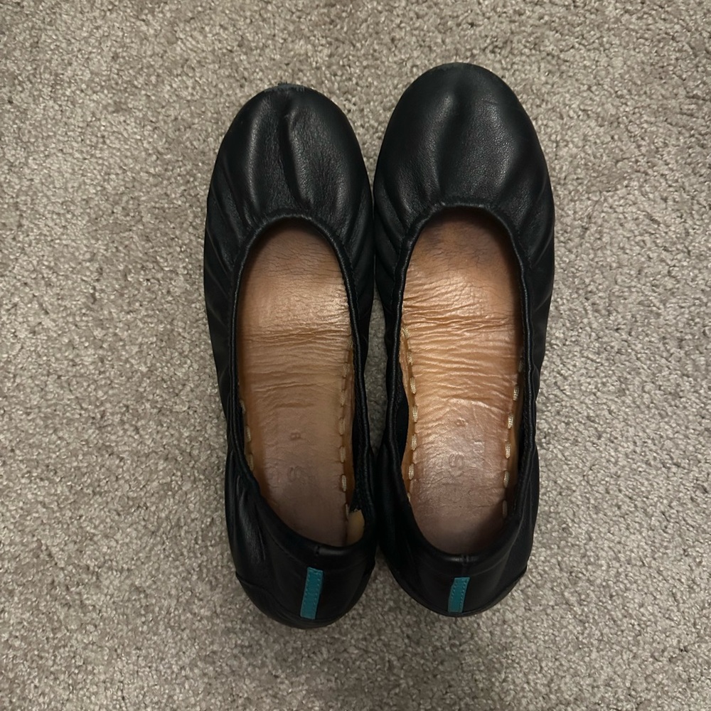 Tieks Black Ballet Flats